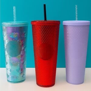 ⭐ Starbucks Tumbler Bundle – Set of 3 ⭐
